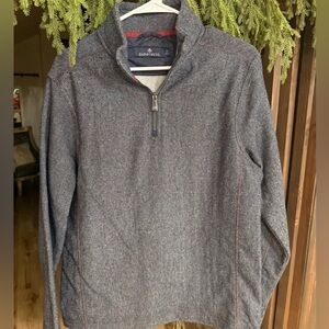RAINFOREST blue Zip Up Men's Sweater